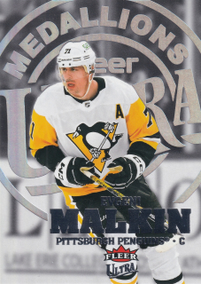 2023-24 UD Fleer Ultra - Evgeni Malkin - Medallions #M-22