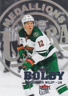 2023-24 UD Fleer Ultra - Matt Boldy - Medallions #M-36