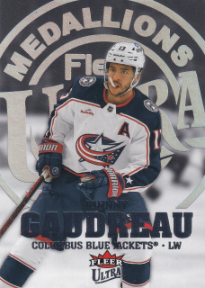 2023-24 UD Fleer Ultra - Johnny Gaudreau - Medallions #M-15