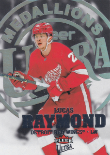 2023-24 UD Fleer Ultra - Lucas Raymond - Medallions #M-24