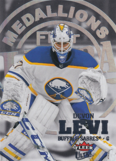 2023-24 UD Fleer Ultra - Devon Levi - Medallions #M-3