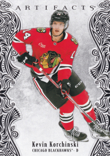 2025-26 UD Artifacts - Kevin Korchinski #97