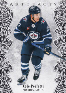 2025-26 UD Artifacts - Cole Perfetti #11