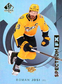 2024-25 UD SP Authentic - Roman Josi - Spectrum FX #S-13