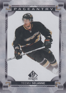 2024-25 UD SP Authentic - Teemu Selanne - Pageantry #P-76