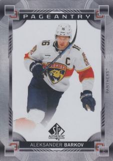 2024-25 UD SP Authentic - Aleksander Barkov - Pageantry #P-20