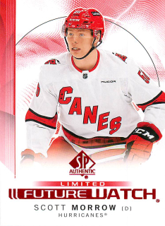 2024-25 UD SP Authentic - Scott Morrow - Future Watch Limited Red #142