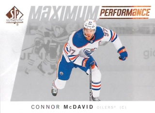 2024-25 UD SP Authentic - Connor McDavid - Maximum Performance #MP-18