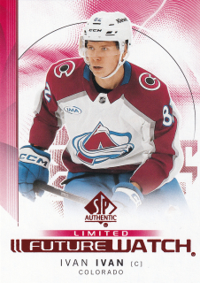 2024-25 UD SP Authentic - Ivan Ivan - Future Watch Limited Red #174