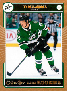 2020-21 UD Series 2 - Ty Dellandrea - O-Pee-Chee Glossy Rookies Bronze #R-19