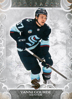 2024-25 UD Artifacts - Yanni Gourde #40