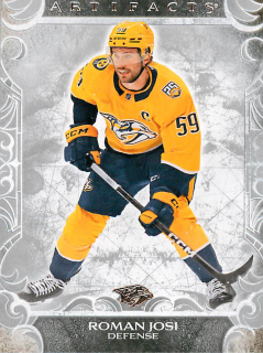 2024-25 UD Artifacts - Roman Josi #49