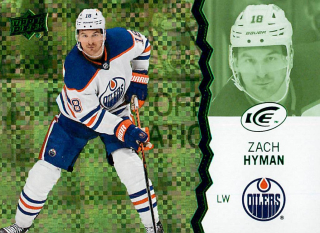 2023-24 UD Ice - Zach Hyman - Green #76