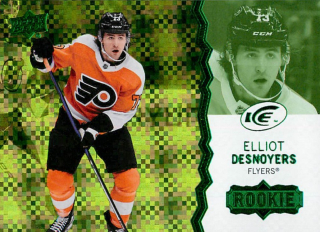 2023-24 UD Ice - Elliot Desnoyers - Rookie Green #147