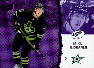 2023-24 UD Ice - Miro Heiskanen - Purple #45