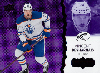 2023-24 UD Ice - Vincent Desharnais - Rookie Purple #132