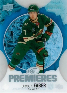 2023-24 UD Ice - Brock Faber - Premieres /799 #238