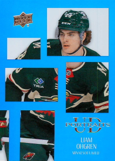 2024-25 UD Series 2 - Liam Ohgren - UD Portraits #P53