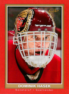 2005-06 UD Bee Hive - Dominik Hašek - Red #60