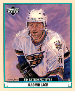2002-03 UD Artistic Impressions - Jaromír Jágr - UD Retrospectives #R88