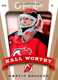 2006-07 UD O-Pee-Chee - Martin Brodeur - Hall Worthy #658