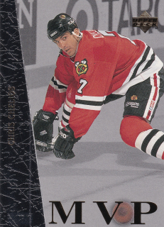 1996-97 UD Collectors Choice - Chris Chelios - MVP #UD31