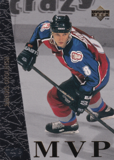 1996-97 UD Collectors Choice - Sandis Ozolinsh - MVP #UD35