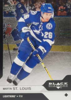2013-14 UD Black Diamond - Martin St.Louis #86
