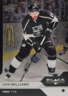 2013-14 UD Black Diamond - Justin Williams #60