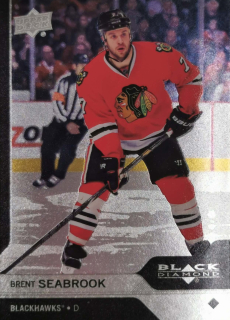 2013-14 UD Black Diamond - Brent Seabrook #56