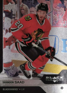 2013-14 UD Black Diamond - Brandon Saad #70