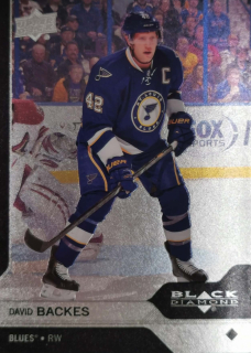 2013-14 UD Black Diamond - David Backes #20