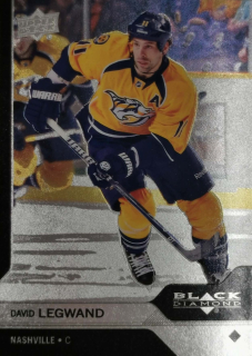 2013-14 UD Black Diamond - David Legwand #75