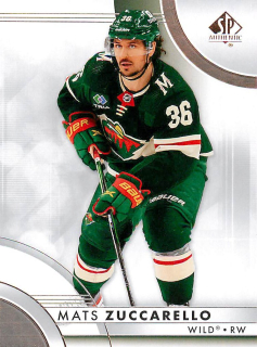 2023-24 UD SP Authentic - Mats Zuccarello #54