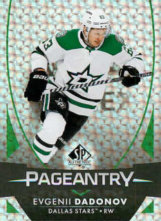 2023-24 UD SP Authentic - Evgenii Dadonov - Pageantry #P-8