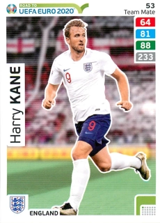 2019 Panini Adrenalyn XL Road to UEFA Euro 2020 - Harry Kane #53