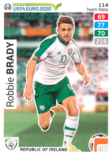 2019 Panini Adrenalyn XL Road to UEFA Euro 2020 - Robbie Brady #114