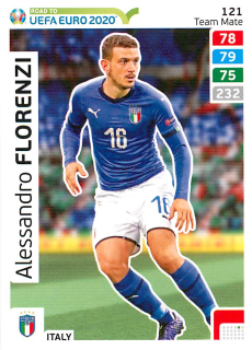 2019 Panini Adrenalyn XL Road to UEFA Euro 2020 - Alessandro Florenzi #121
