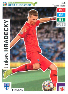 2019 Panini Adrenalyn XL Road to UEFA Euro 2020 - Lukas Hradecky #64