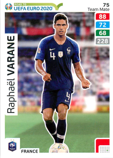 2019 Panini Adrenalyn XL Road to UEFA Euro 2020 - Raphael Varane #75