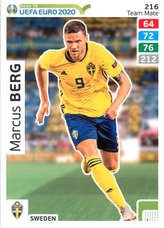 2019 Panini Adrenalyn XL Road to UEFA Euro 2020 - Marcus Berg #216