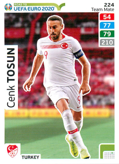 2019 Panini Adrenalyn XL Road to UEFA Euro 2020 - Cenk Tosun #224