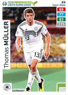 2019 Panini Adrenalyn XL Road to UEFA Euro 2020 - Thomas Muller #89