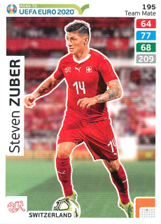 2019 Panini Adrenalyn XL Road to UEFA Euro 2020 - Steven Zuber #195