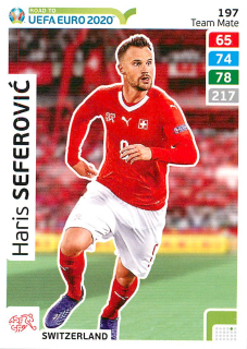 2019 Panini Adrenalyn XL Road to UEFA Euro 2020 - Haris Seferovic #197