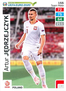 2019 Panini Adrenalyn XL Road to UEFA Euro 2020 - Artur Jedrzejczyk #155