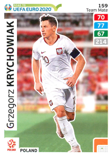 2019 Panini Adrenalyn XL Road to UEFA Euro 2020 - Grzegorz Krychowiak #159
