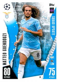 2023-24 Topps Match Attax Extra UEFA Club Competitions - Matteo Guendouzi - Squad Update #29