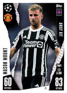 2023-24 Topps Match Attax Extra UEFA Club Competitions - Mason Mount - Away Kit #75