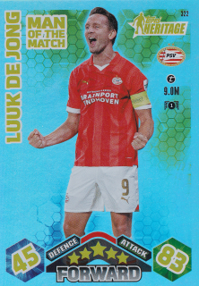 2023-24 Topps Match Attax Extra UEFA Club Competitions - Luuk De Jong - Heritage #322